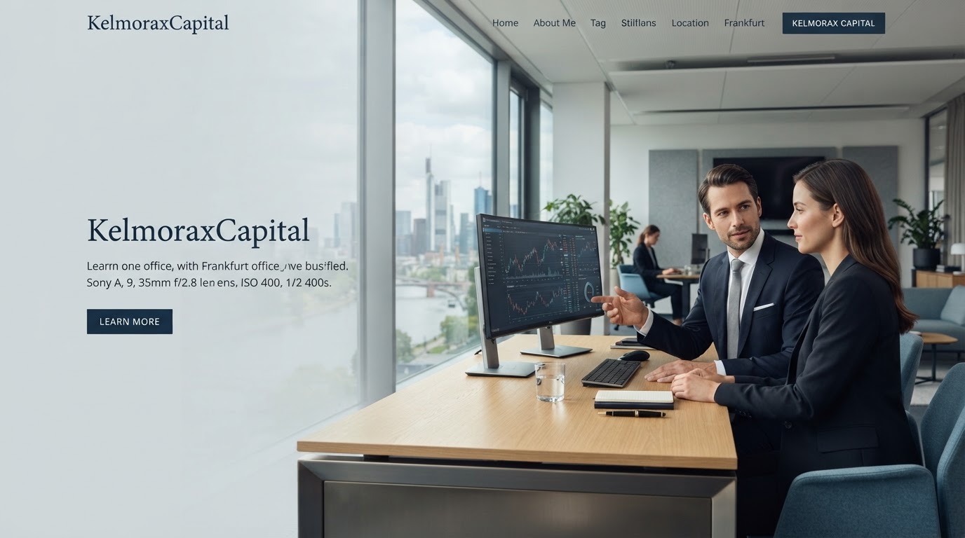 KelmoraxCapital Analyseoberfläche mit Datenvisualisierungen für Finanzentscheidungen